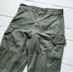 60s フランス軍　M64 パンツ　84c M47ビンテージM52 フランス軍 M64 カーゴパンツ 84M フレンチアーミー / M47