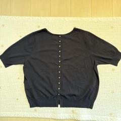 大きいサイズ レディース メッシュ編みVネックカーディガン wn