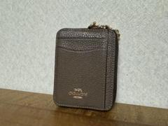 【COACH】新品未使用.ジップカードケース