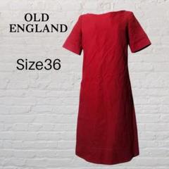 OLD ENGLAND オールド イングランド リネン　ワンピース ピンク ichi Antiquite's フレンチリネンワンピース Pink イチ