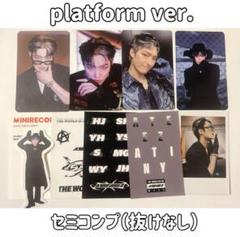 ateez FANMEETING ラントレ　トレカ　5種コンプ　ミンギ ATEEZ ミンギ 2025 ソウルコン ラントレ 3枚 - メルカリ