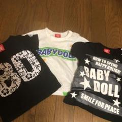 ベビードール Tシャツ BABYDOLL 3枚組