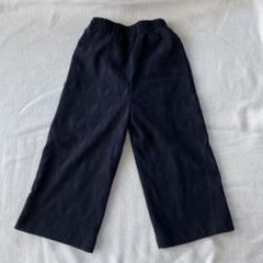 しまむら 黒レース ワイドパンツ 95㎝