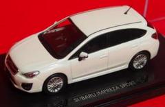 Amazon | スバル インプレッサスポーツ 1/43 ミニカー 白