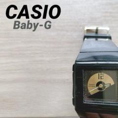 CASIO カシオ　Baby-G 腕時計　ブラック　クォーツ　アナログ　ラバー