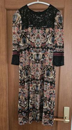 ヴィヴィアンタム　半袖ワンピース　ドラゴン　グリーン　カットソー　コットン　龍 VIVIENNE TAM - ヴィヴィアンタム ドラゴン刺繍 Tシャツ