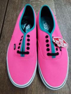 VANS Authentic (Brite) ネオンピンク 9.5のサムネイル
