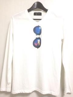 ロングTシャツ Vネック