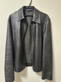 即完売[ZARA]フェイクレザースクエアカットフィットジャケット