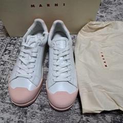 MARNI ホワイト ピンク スニーカー