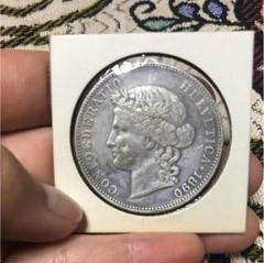【最終値下げ】【都市景観】1876年 スイス ローザンヌ 5フラン銀貨 MS62 最終値下げ】【都市景観】1876年 スイス ローザンヌ 5フラン銀貨