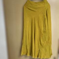 BonjourSagan イエロー ロングスカート