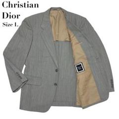 美品✨Christian Dior テーラードジャケット 背抜き 春夏 L