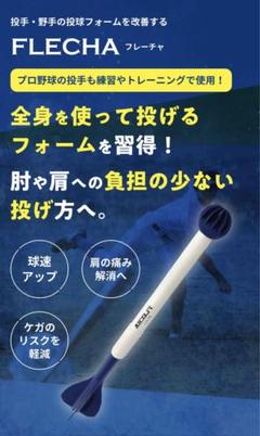 新品FLECHA 投球・投げ方練習用具