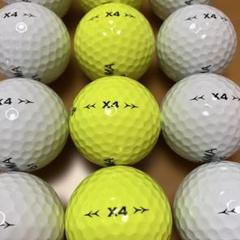 【新品希少】4ピースHONMA X4 ゴルフボール イエロー　2ダース(24ヶ) 2025年最新】本間ゴルフボールx4の人気アイテム - メルカリ
