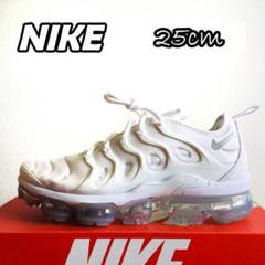 新品◆NIKE AIR VAPORMAX PLUS 白 25cm Y-425