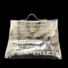 【SALE】エルメス ビニールケリー ハンドバッグ クリア 限定品 2Q26