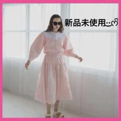 アンミヌ unminou♥新品未使用 ボリュームフラワースカートのサムネイル