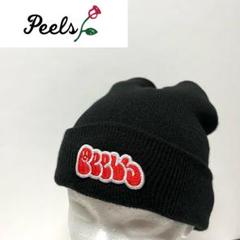 PEELS Knit Cap Blackのサムネイル