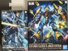 RE100 1/100ヤクトドーガ ギュネイ機、ディジェ 計2点 RE/100 1/100 ヤクト・ドーガ (ギュネイ・ガス機) [スペシャル