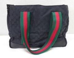 超希少／GUCCI　ペットキャリー　GG柄　キャンバス ウェブ ストライプ付き GG スモール ペット キャリーベージュ