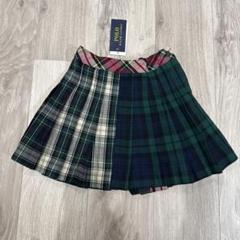 POLO RALPH LAUREN チェックプリーツスカート　120