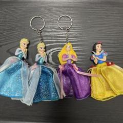 ディズニー プリンセス キーチェーン キーホルダー 人形 ドール セット ディズニー プリンセス キーチェーン キーホルダー 人形 ドール