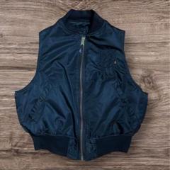 【希少】90s ALPHA INDUSTRIES "FV-2" USA製 黒