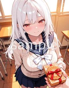 ポスター A4 AI美女セーラー服 セクシー 送料込み 高画質 Q89