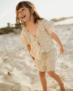 美品 Son and Daughter - ALBA CROCHET VEST