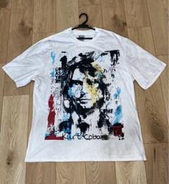希少　NIRVANA ニルヴァーナ　カートコバーン　Tシャツ ペイント　版画