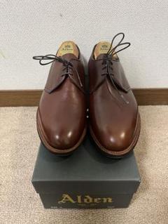 新品 Alden グレインレザー US8.5D 942C ブラウン Aldenのサムネイル
