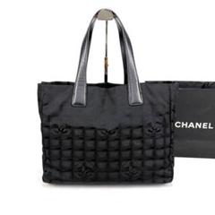 CHANEL シャネル ニュートラベルライン トートバッグ ブラック