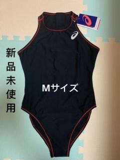 [新品未使用]アシックス　ワンピース水着　ブラック　Mサイズ 日本代表モデル