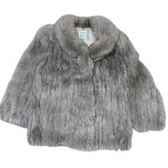 極美品　SAGA FOX 毛皮 ファーコート ブルーフォックス サガフォックス REAL 4BLOCK SAGA FOX FUR HOODIE COLLAR JACKET リアルサガ