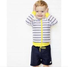 SwimZip スイムジップ ハンプトン 長袖 ラッシュガード 上下セット