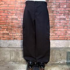 USA古着 Dickies ワーク カーゴチノパン ワイド アメカジ ルーズ