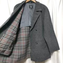 希少 Burberrys バーバリー カシミヤ ウール ダブルフェイス