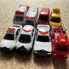 ミニカー（ブリキ）セット（救急車・タクシー・パトカー・消防車） ミニカー（ブリキ）セット（救急車・タクシー・パトカー・消防車）