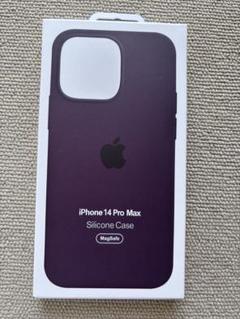 iPhone 14 Pro Max シリコンケース エルダーベリー 未使用 iPhone 14 Pro Max シリコンケース エルダーベリー 未使用