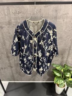 Louis Vuitton リーフデニムベースボール半袖シャツ - メルカリ