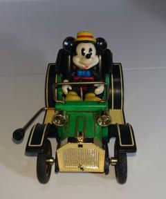1982年製 MASUDAYA ミッキーマウス スクーター ビンテージ 1982 Vintage Disney Mickey Mouse Red Scooter Wind- Up Toy