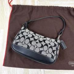 ⭐︎未使用⭐︎ COACH コーチ　アクセサリーポーチ　ミニバッグ　シグネチャー 2025年最新】コーチ coach ミニアクセサリーポーチの人気