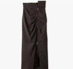 snidel ジップスリットタイトスカート