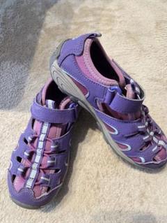 Merrell キッズサンダル 紫