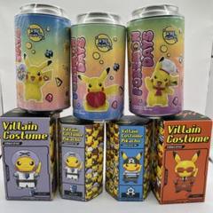 ポケモン缶スイートメロディー 4缶セット　ピカチュウ入り ポケモンデイズ3缶 ピカチュウ ヴィランコスチューム 4箱 - メルカリ