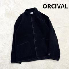 nonkaさま専用　オーシバル　ノーカラーボアジャケット ORCIVAL セール5%OFF オーチバル オーシバル ウール ボア カラー