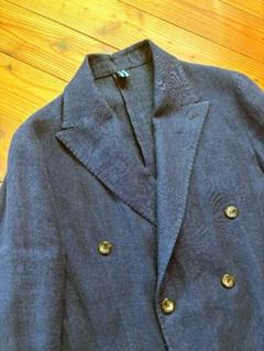BAGUTTA GIAN リネンソリッドダブルジャケット 48 BEAMS F BAGUTTA GIAN リネンソリッドダブルジャケット 48 BEAMS F