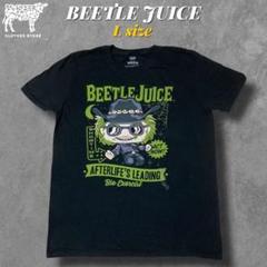 海外古着ビートルジュース　プリントTシャツ 実寸L ポッププリント　ムービーT