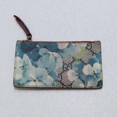 【美品】グッチ コインケース 小銭入れ カーキ グッチシマ GG柄 ユニセックス GUCCI グッチ コインケース 小銭入れ メンズ レディース